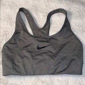 GREY DRI FIT NIKE S SPORT BRA